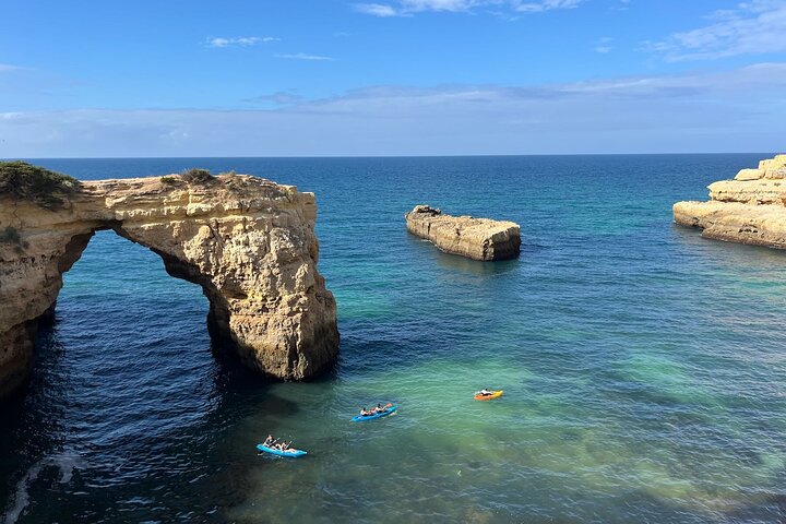 Benagil, Marinha & Albandeira Kayak - Max 6 pax and 4K Photos