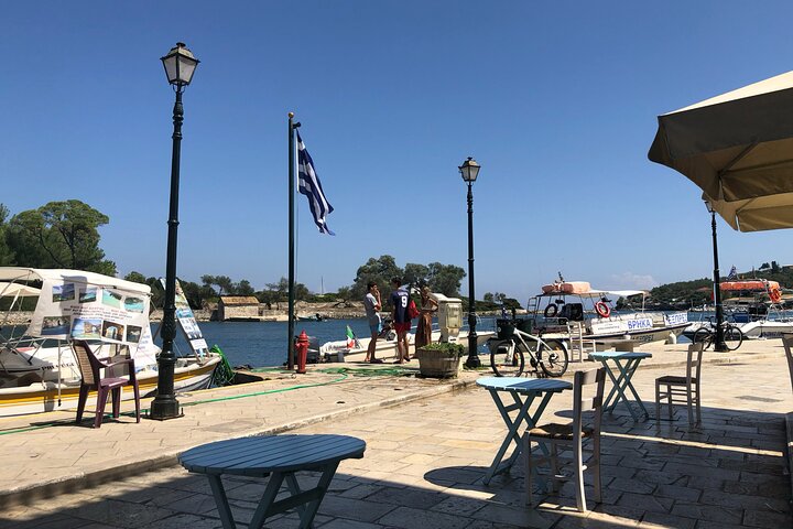 Paxos Antipaxos Blue Caves Cruise from Corfu with Swimming Stops