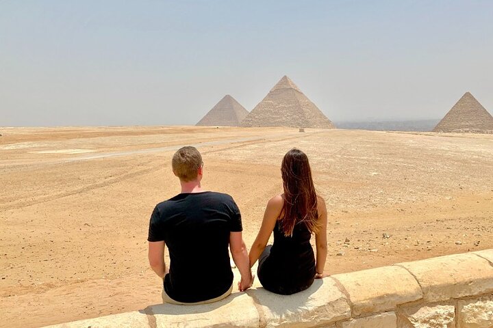 From El-Sokhna Port: Giza Pyramids and Museum, Private Day Tour.