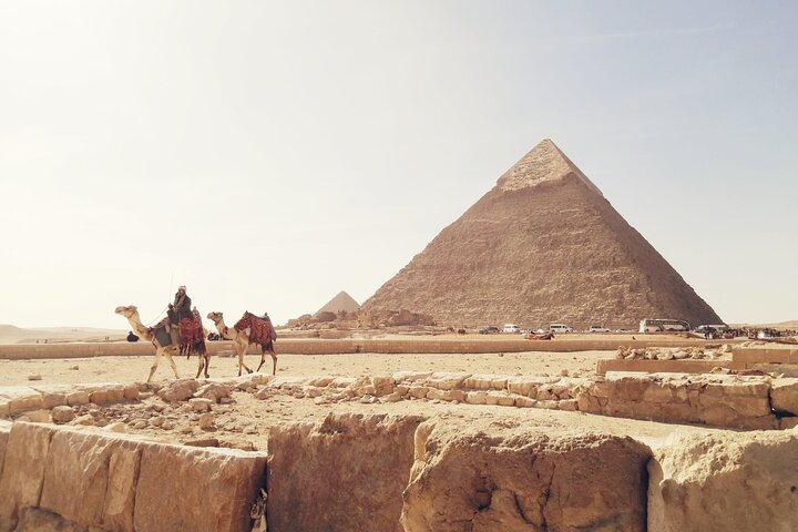 From Port Said: Giza Pyramids and Museum, Private Day Tour.