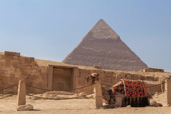 From El-Sokhna Port: Giza Pyramids and Museum, Private Day Tour.