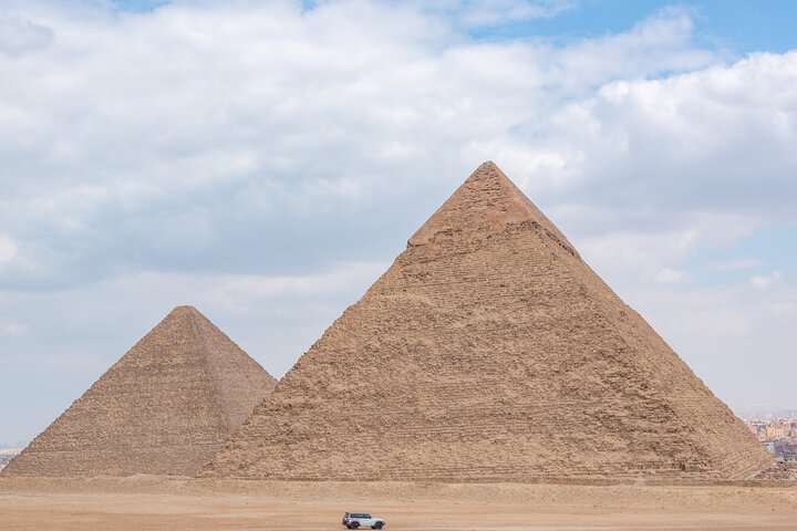 From Port Said: Giza Pyramids and Museum, Private Day Tour.
