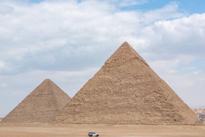 From El-Sokhna Port: Giza Pyramids and Museum, Private Day Tour.