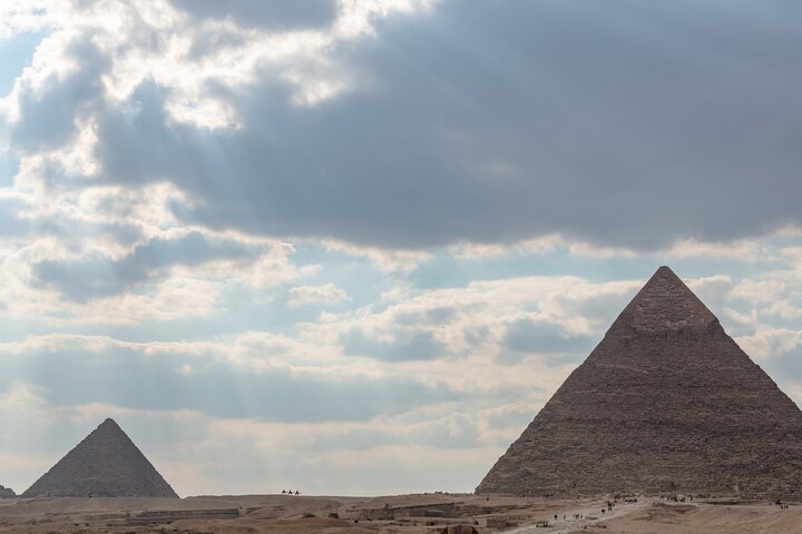 From El-Sokhna Port: Giza Pyramids and Museum, Private Day Tour.