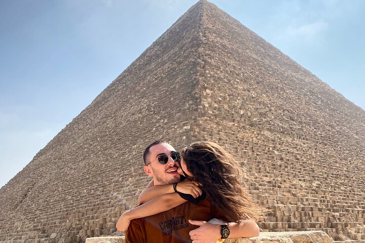 From Port Said: Giza Pyramids and Museum, Private Day Tour.