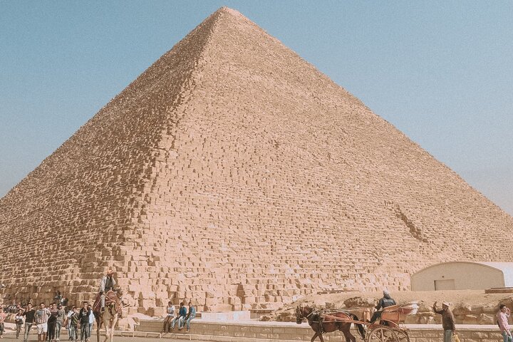 From Port Said: Giza Pyramids and Museum, Private Day Tour.