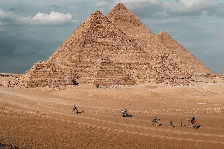From Port Said: Giza Pyramids and Museum, Private Day Tour.