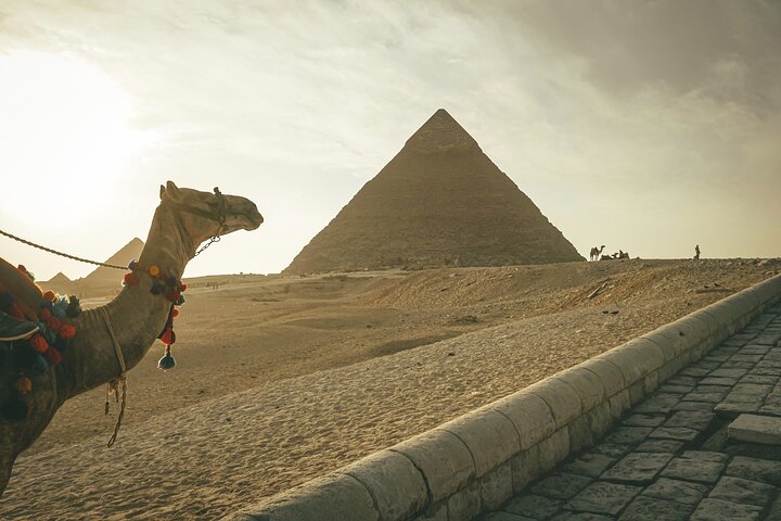 From El-Sokhna Port: Giza Pyramids and Museum, Private Day Tour.