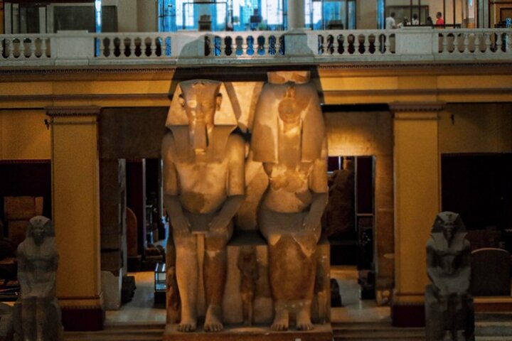 From El-Sokhna Port: Giza Pyramids and Museum, Private Day Tour.