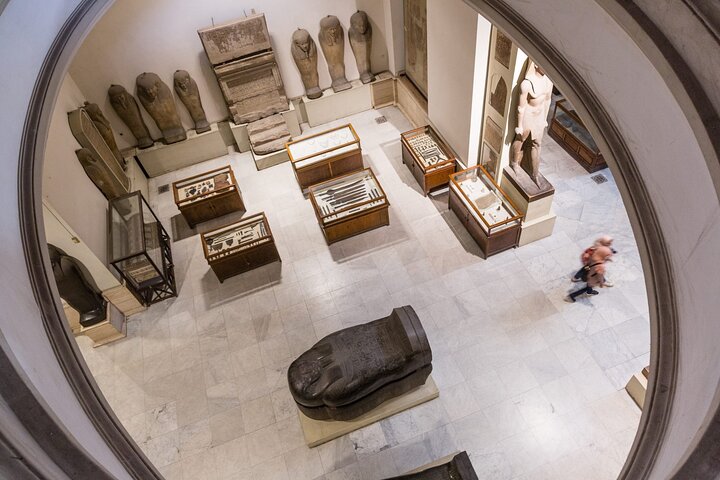 From Port Said: Giza Pyramids and Museum, Private Day Tour.