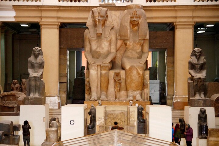 From El-Sokhna Port: Giza Pyramids and Museum, Private Day Tour.
