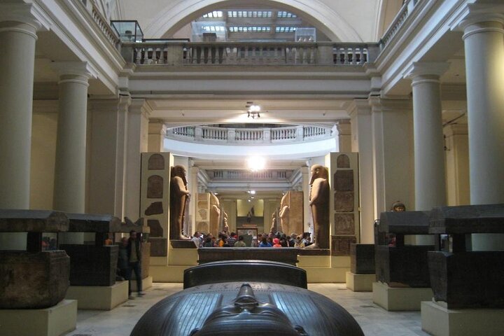 From Port Said: Giza Pyramids and Museum, Private Day Tour.