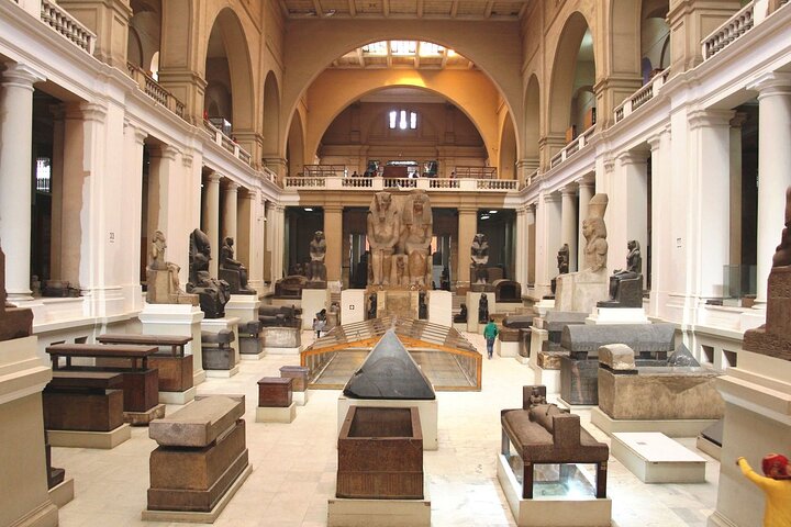 From El-Sokhna Port: Giza Pyramids and Museum, Private Day Tour.