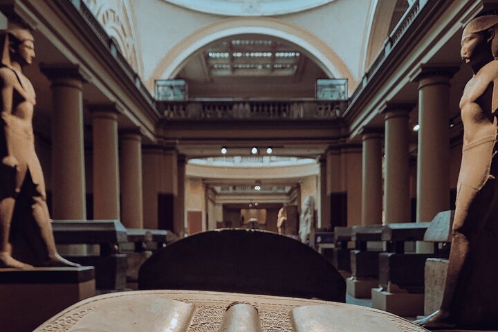 From Port Said: Giza Pyramids and Museum, Private Day Tour.