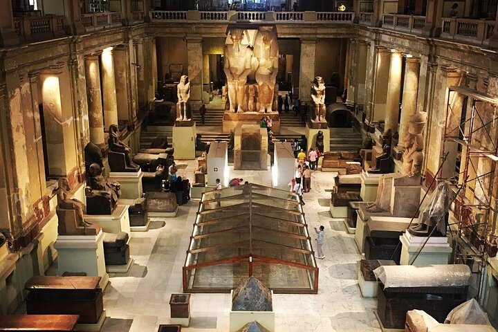 From El-Sokhna Port: Giza Pyramids and Museum, Private Day Tour.