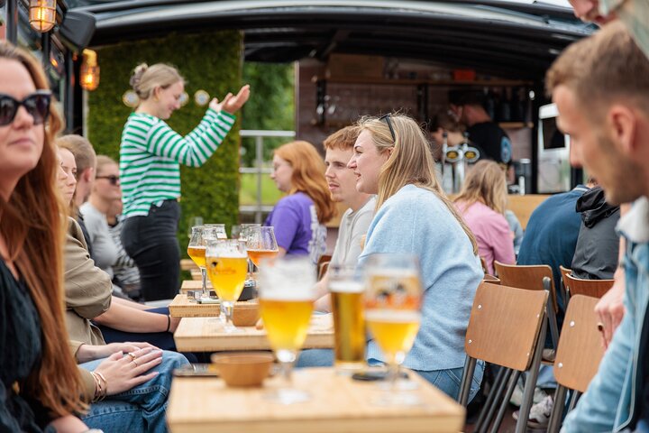 Groningen: Terrace Boat Experience with a Cozy Bar: 1 hour