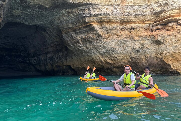 2-Hour Kayak through the Sea Caves of Benagil