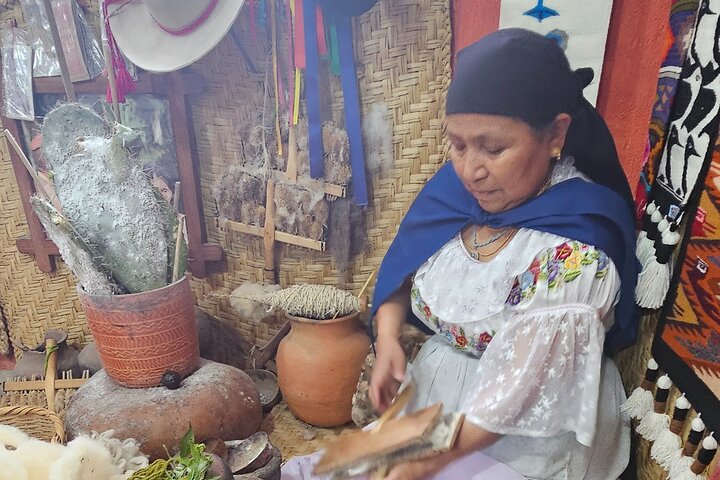 Otavalo Market, Art and Music with Middle of the World (Sundial)