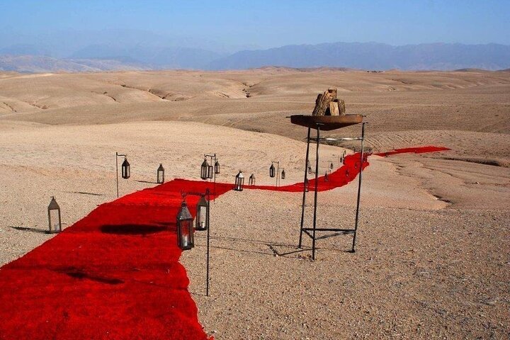 Agafay Desert - Quad camel and dinner show