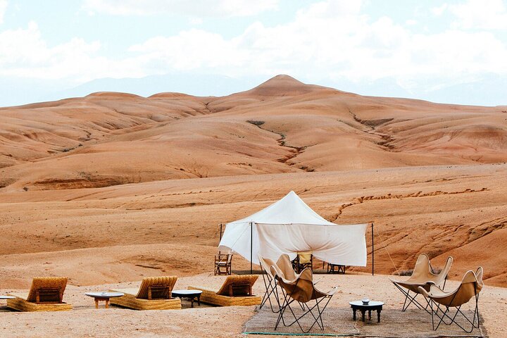 Agafay Desert - Quad camel and dinner show