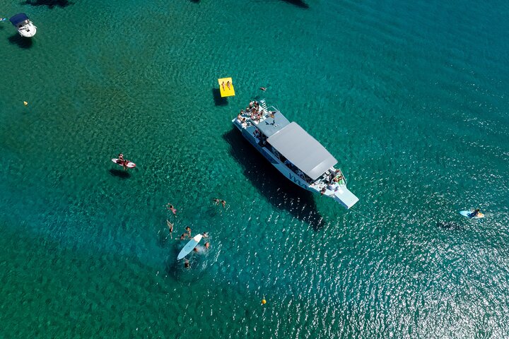 Boat trip through the coves of northern Menorca from Fornells
