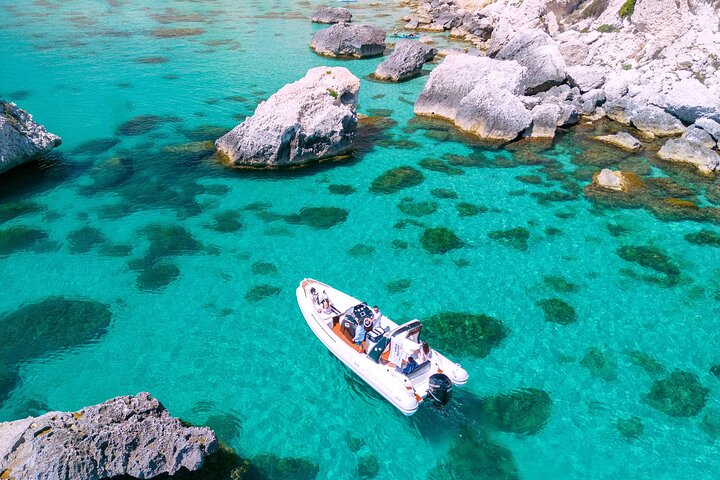 Cagliari Boat Tour with Sardatrips; Swim, Snorkeling, Sip & Snack