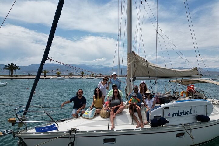 Nafplio Sun Sail Cruises | Small Group | With Full Meal