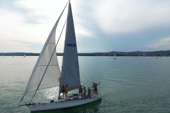 Sailing at Lake Balaton