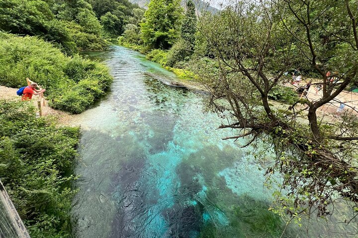 1-Day Tour in Blue Eye, Monastery, Gjirokaster and Lekursi Castle
