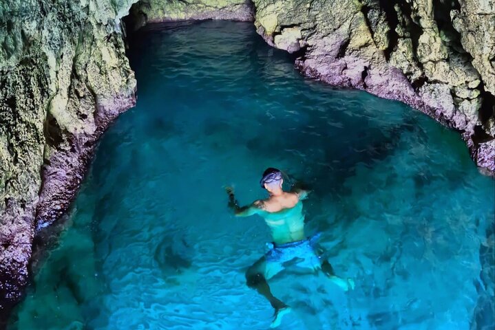 Cagliari Boat Tour with Sardatrips; Swim, Snorkeling, Sip & Snack