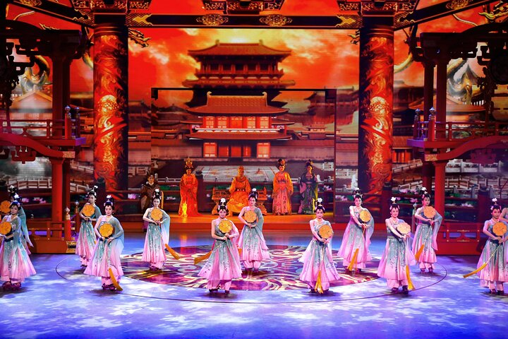Xi'an Tang Dynasty Show Ticket Optional Dumplings or Royal Dinner