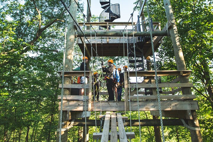 Minnesota River Valley 14-Line Thrilling Zipline Canopy Tour
