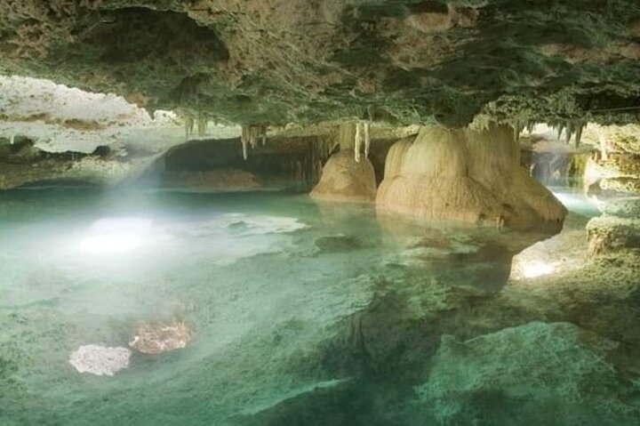 Half Day Semiprivate Snorkeling with Turtles and Majestic Cenote