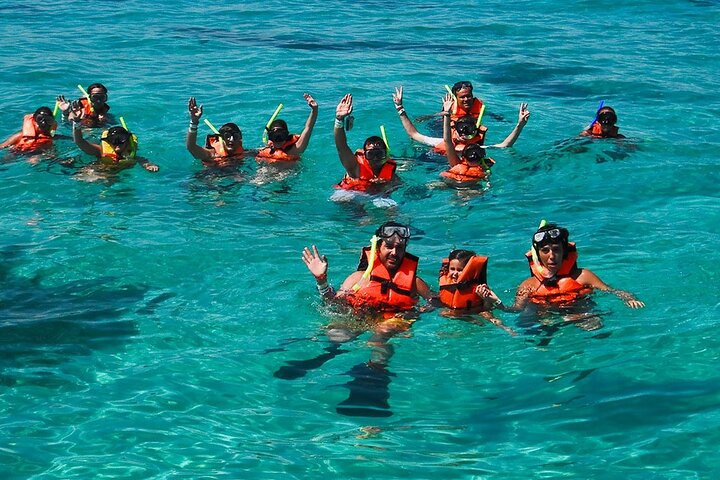 Contoy Island Tour from Cancun and Isla Mujeres with Snorkeling