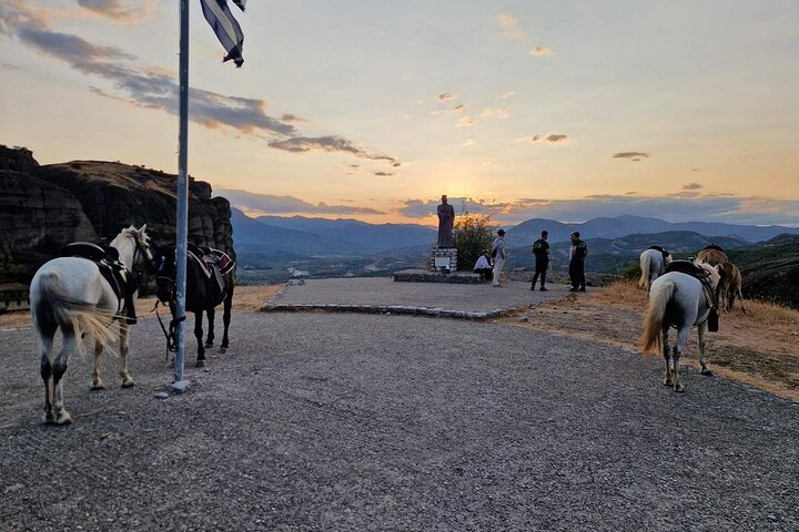 Mystical Sunset Horseback Ride in Meteora: 1-Hour Adventure