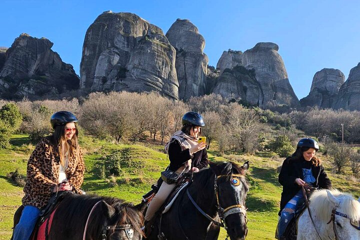 Mystical Sunset Horseback Ride in Meteora: 1-Hour Adventure