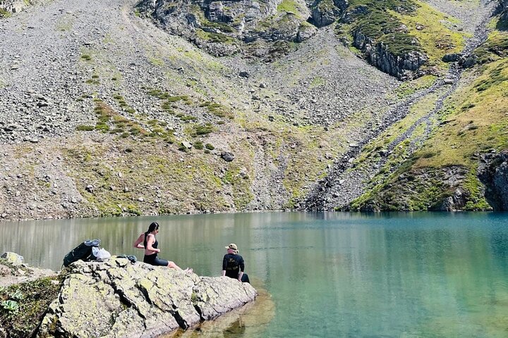 Kaçkar Mountains Glacier Lakes Huser Sunset Hiking or Trekking