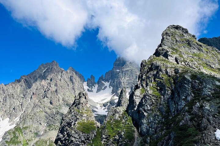 Kaçkar Mountains Glacier Lakes Huser Sunset Hiking or Trekking