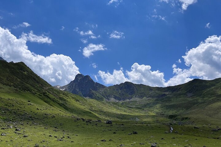Kaçkar Mountains Glacier Lakes Huser Sunset Hiking or Trekking