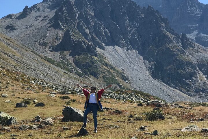 Kaçkar Mountains Glacier Lakes Huser Sunset Hiking or Trekking