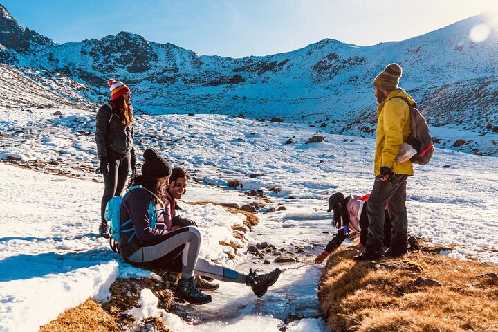Kaçkar Mountains Glacier Lakes Huser Sunset Hiking or Trekking