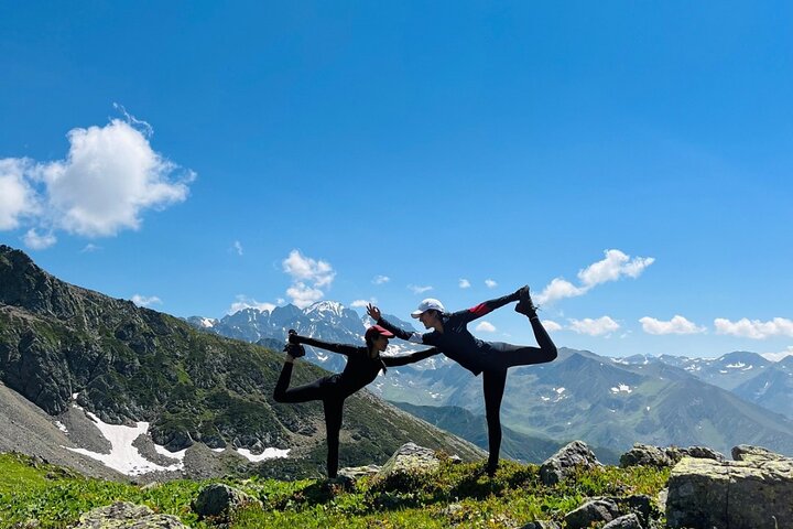 Kaçkar Mountains Glacier Lakes Huser Sunset Hiking or Trekking