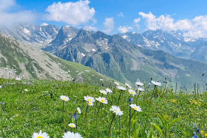 Kaçkar Mountains Glacier Lakes Huser Sunset Hiking or Trekking
