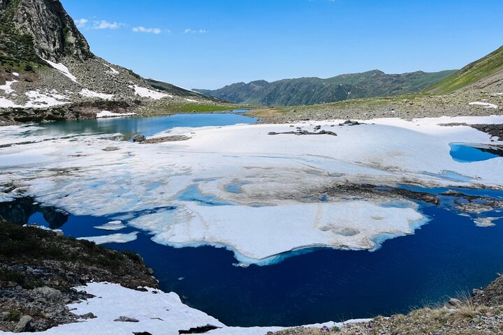 Kaçkar Mountains Glacier Lakes Huser Sunset Hiking or Trekking