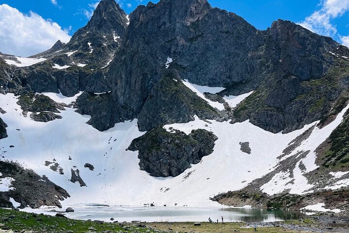 Kaçkar Mountains Glacier Lakes Huser Sunset Hiking or Trekking