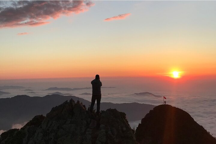 Kaçkar Mountains Glacier Lakes Huser Sunset Hiking or Trekking