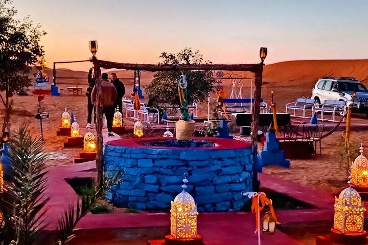 2 Days Private Desert Camp from Errachidia with Camel Trek & Jeep