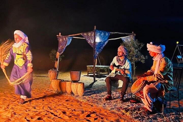 2 Days Private Desert Camp from Errachidia with Camel Trek & Jeep