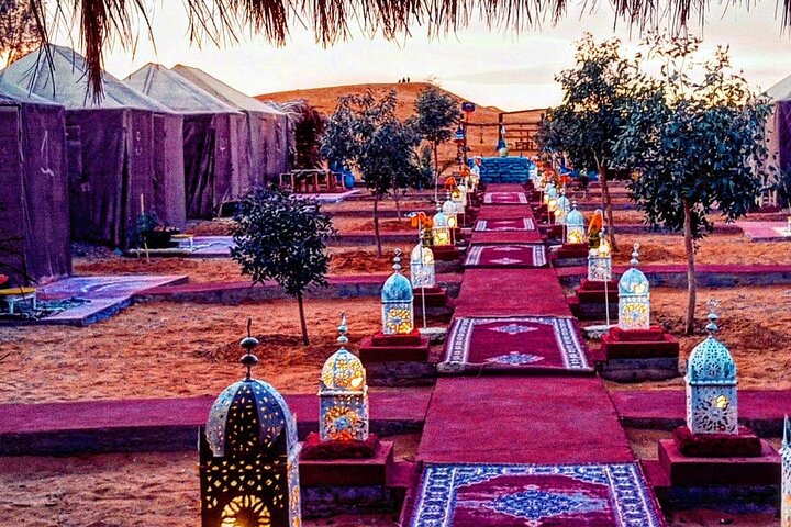 2 Days Private Desert Camp from Errachidia with Camel Trek & Jeep