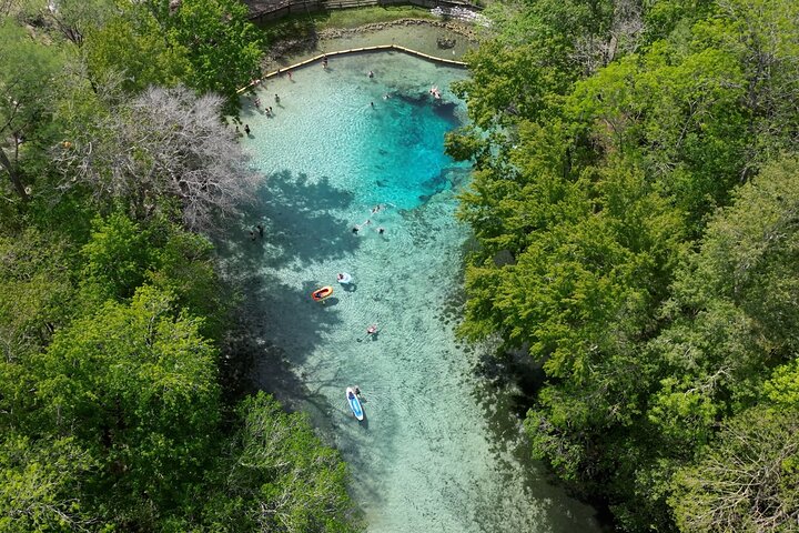 2 Hour Glass Bottom Guided Kayak Eco Tour in Gilchrist Blue